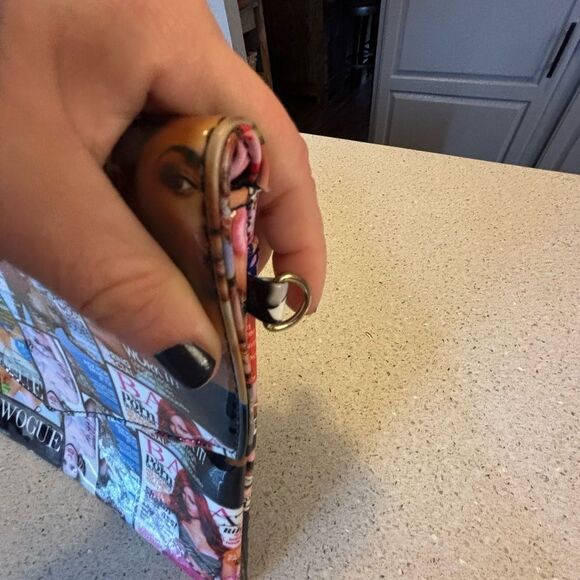 Women’s envelope clutch or shoulder bag - Picture 5 of 6